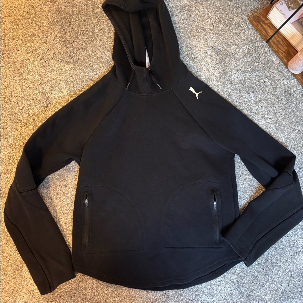 Black Hoodie with Logo